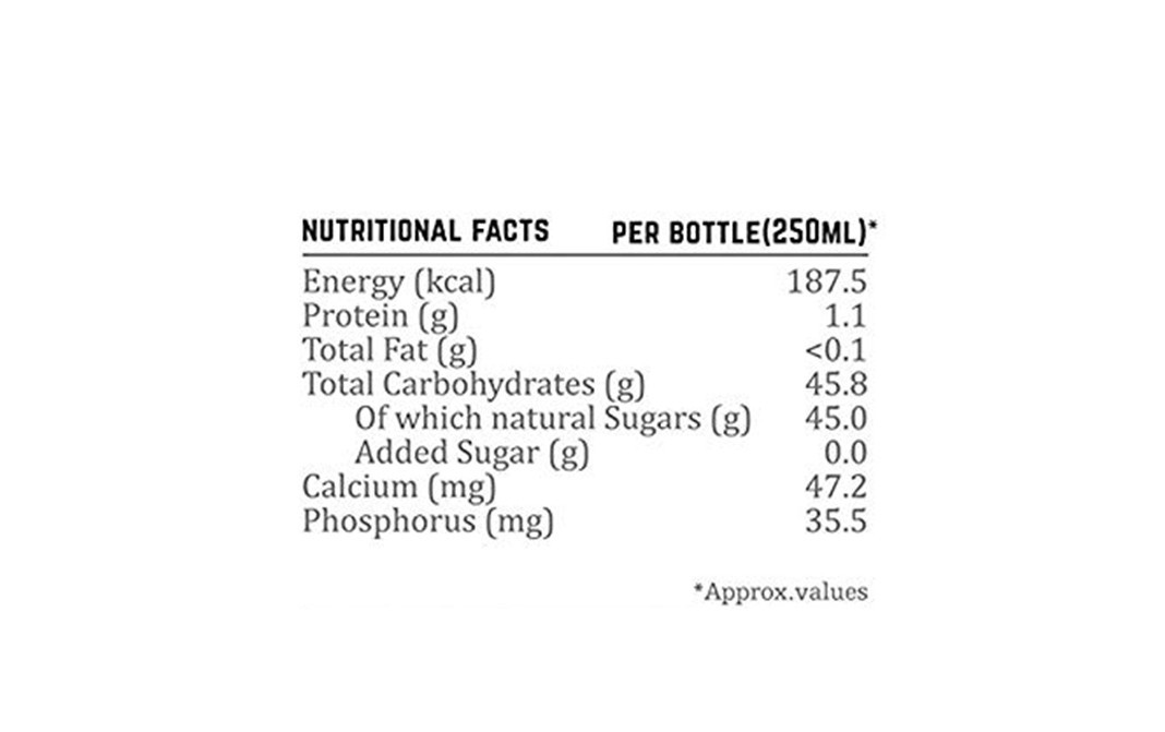 Second Nature Cold Extracted Fruit & Veggie Juice Sugarcane   Plastic Bottle  250 millilitre